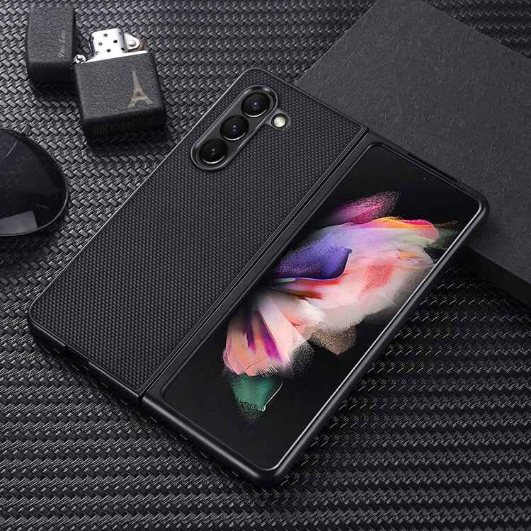 Nylon Cloth Texture Shockproof PC+TPU Phone Case, For Samsung Galaxy Z Fold5