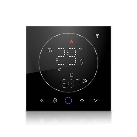 BHT-008GBL 95-240V AC 16A Smart Home Electric Heating LED Thermostat Without WiFi, Without WiFi