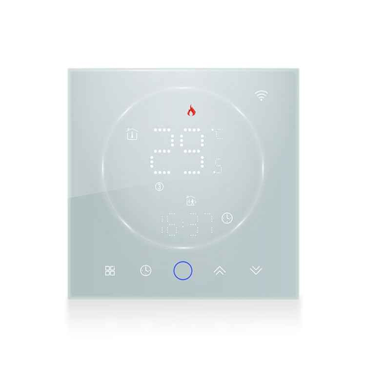 BHT-008GBL 95-240V AC 16A Smart Home Electric Heating LED Thermostat Without WiFi, Without WiFi
