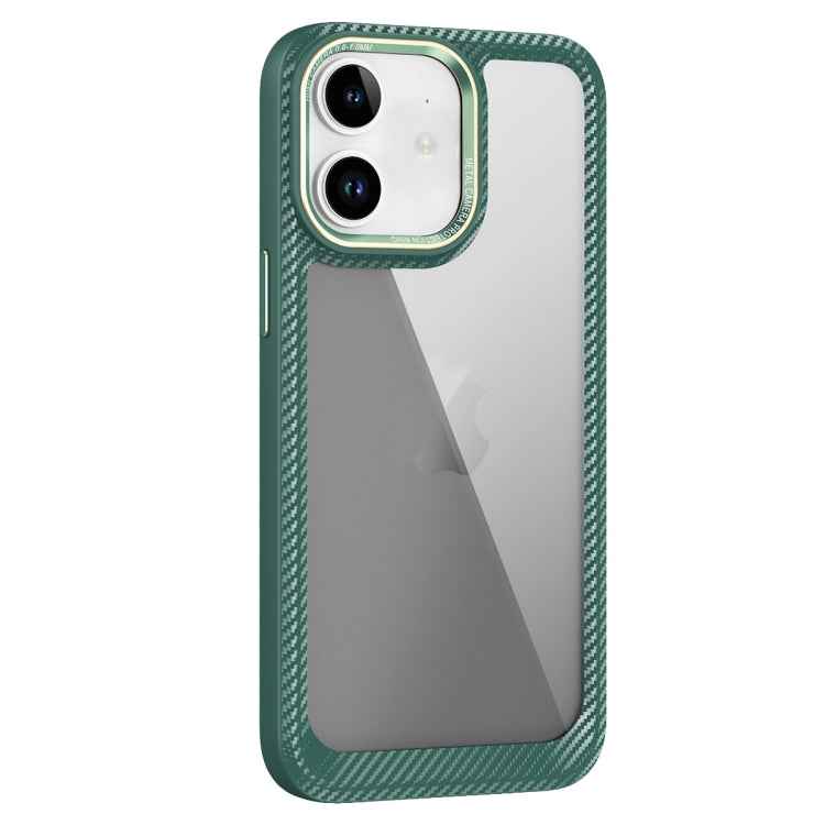 Carbon Fiber Transparent Back Panel Phone Case