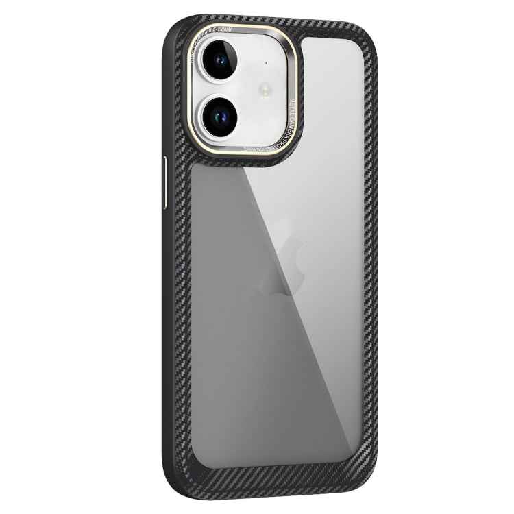 Carbon Fiber Transparent Back Panel Phone Case