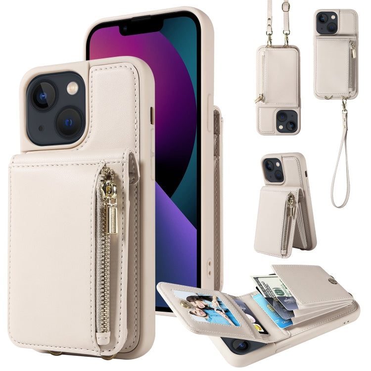 Crossbody Lanyard Zipper Wallet Leather Phone Case, For iPhone 13 Pro, For iPhone 13, For iPhone 12 / 12 Pro, For iPhone 12 Pro Max, For iPhone 11 Pro Max, For iPhone 11, For iPhone 11 Pro, For iPhone X / XS, For iPhone XR