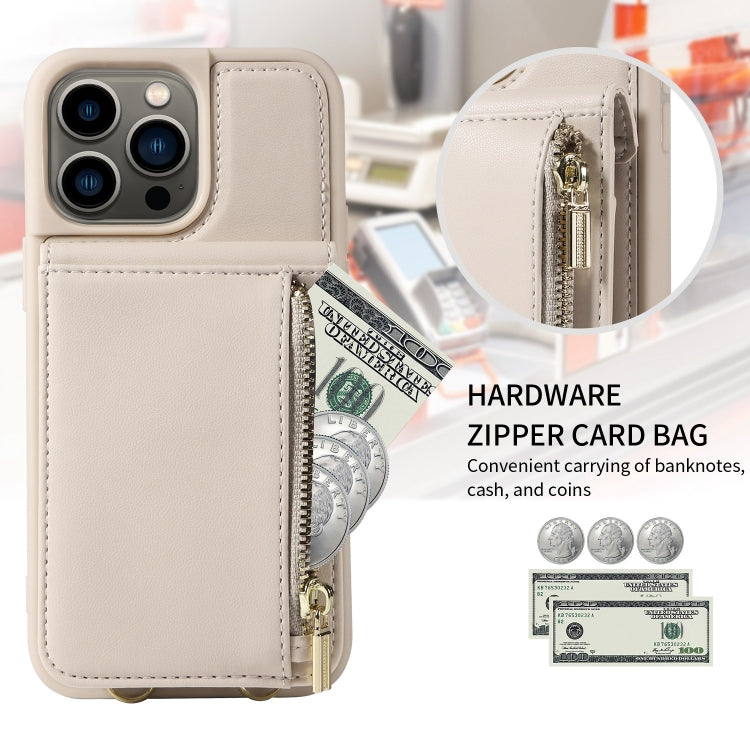 Crossbody Lanyard Zipper Wallet Leather Phone Case, For iPhone 13 Pro, For iPhone 13, For iPhone 12 / 12 Pro, For iPhone 12 Pro Max, For iPhone 11 Pro Max, For iPhone 11, For iPhone 11 Pro, For iPhone X / XS, For iPhone XR