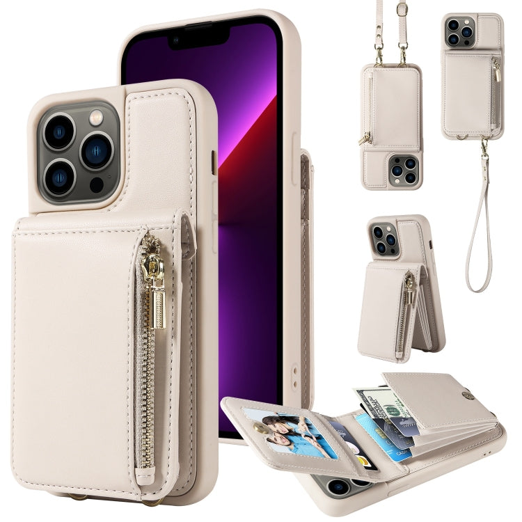 Crossbody Lanyard Zipper Wallet Leather Phone Case, For iPhone 13 Pro, For iPhone 13, For iPhone 12 / 12 Pro, For iPhone 12 Pro Max, For iPhone 11 Pro Max, For iPhone 11, For iPhone 11 Pro, For iPhone X / XS, For iPhone XR