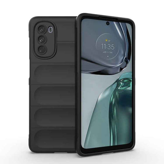 Magic Shield TPU + Flannel Phone Case, For Motorola Moto G62 5G