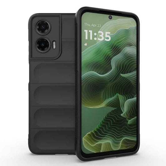 Magic Shield TPU + Flannel Phone Case, For Motorola Moto G35 5G Global, For Motorola Moto G55 5G Global, For Motorola Edge 50 Neo, For Motorola Moto G24 4G Global