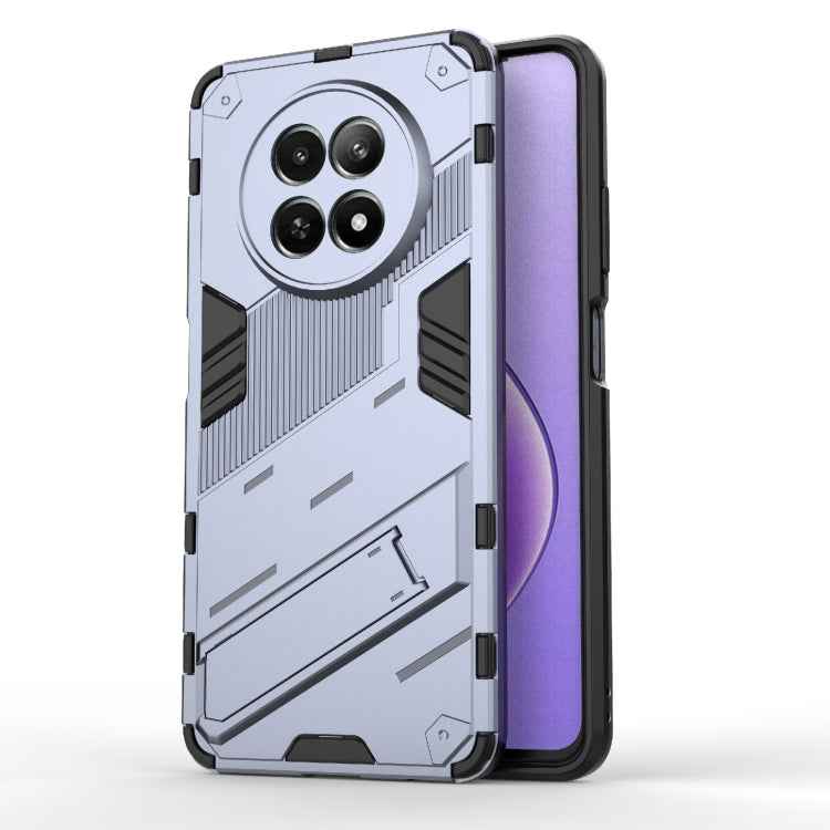Punk Armor 2 in 1 PC + TPU Phone Case with Holder, For Realme 12 5G Global, For Realme 12+ 5G Global, For Realme 12 Pro 5G Global, For Realme C67 4G Global, For Realme 11 4G Global, For Realme C53 4G