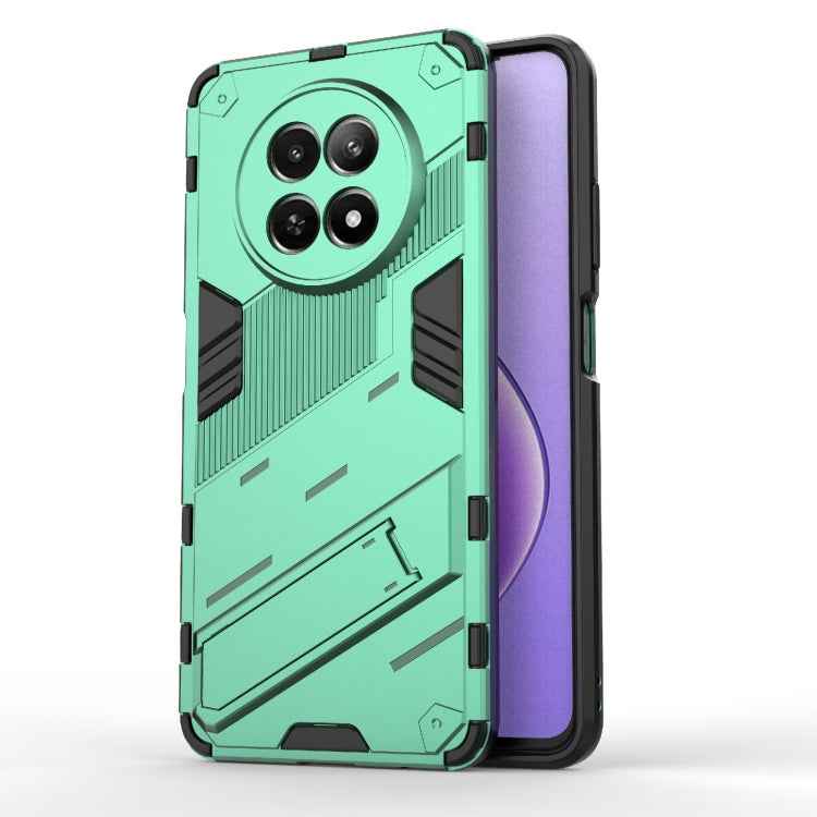 Punk Armor 2 in 1 PC + TPU Phone Case with Holder, For Realme 12 5G Global, For Realme 12+ 5G Global, For Realme 12 Pro 5G Global, For Realme C67 4G Global, For Realme 11 4G Global, For Realme C53 4G