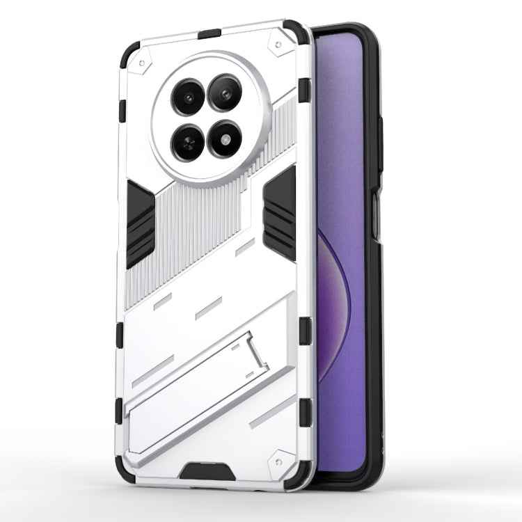 Punk Armor 2 in 1 PC + TPU Phone Case with Holder, For Realme 12 5G Global, For Realme 12+ 5G Global, For Realme 12 Pro 5G Global, For Realme C67 4G Global, For Realme 11 4G Global, For Realme C53 4G