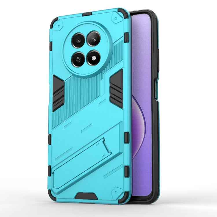 Punk Armor 2 in 1 PC + TPU Phone Case with Holder, For Realme 12 5G Global, For Realme 12+ 5G Global, For Realme 12 Pro 5G Global, For Realme C67 4G Global, For Realme 11 4G Global, For Realme C53 4G