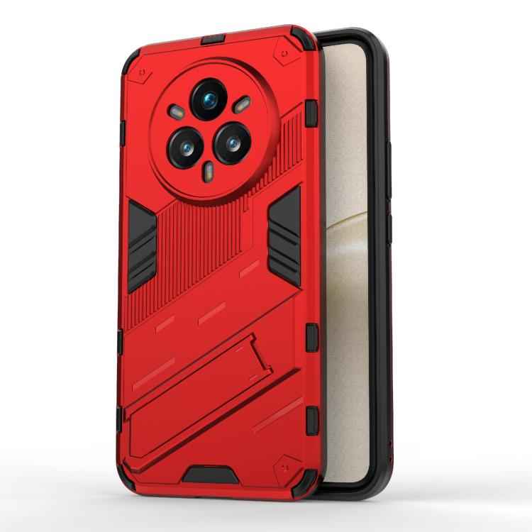 Punk Armor 2 in 1 PC + TPU Phone Case with Holder, For Realme 15 Pro 5G Global, For Realme 15 5G Global, For Realme 14 Pro+ 5G, For Realme 14 Pro 5G Global, For Realme 13 Pro 5G Global, For Realme C63 4G Global