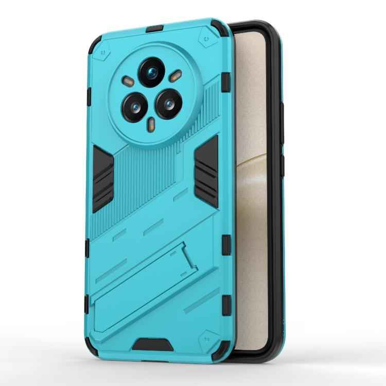 Punk Armor 2 in 1 PC + TPU Phone Case with Holder, For Realme 15 Pro 5G Global, For Realme 15 5G Global, For Realme 14 Pro+ 5G, For Realme 14 Pro 5G Global, For Realme 13 Pro 5G Global, For Realme C63 4G Global