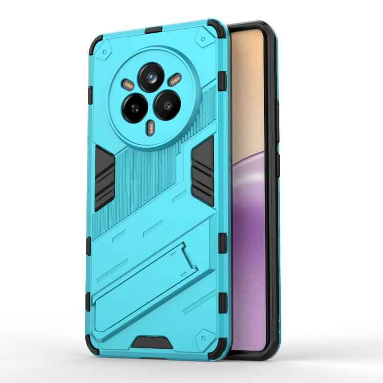 Punk Armor 2 in 1 PC + TPU Phone Case with Holder, For Realme 15 Pro 5G Global, For Realme 15 5G Global, For Realme 14 Pro+ 5G, For Realme 14 Pro 5G Global, For Realme 13 Pro 5G Global, For Realme C63 4G Global