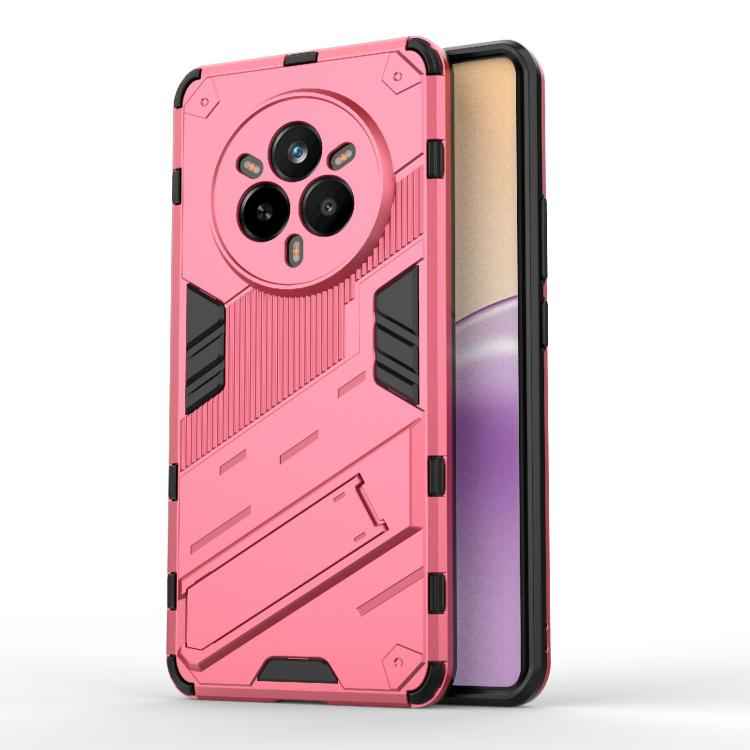 Punk Armor 2 in 1 PC + TPU Phone Case with Holder, For Realme 15 Pro 5G Global, For Realme 15 5G Global, For Realme 14 Pro+ 5G, For Realme 14 Pro 5G Global, For Realme 13 Pro 5G Global, For Realme C63 4G Global