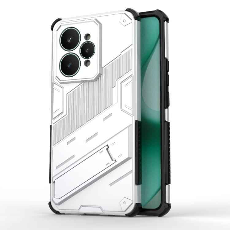 Punk Armor 2 in 1 PC + TPU Phone Case with Holder, For Realme 15 Pro 5G Global, For Realme 15 5G Global, For Realme 14 Pro+ 5G, For Realme 14 Pro 5G Global, For Realme 13 Pro 5G Global, For Realme C63 4G Global