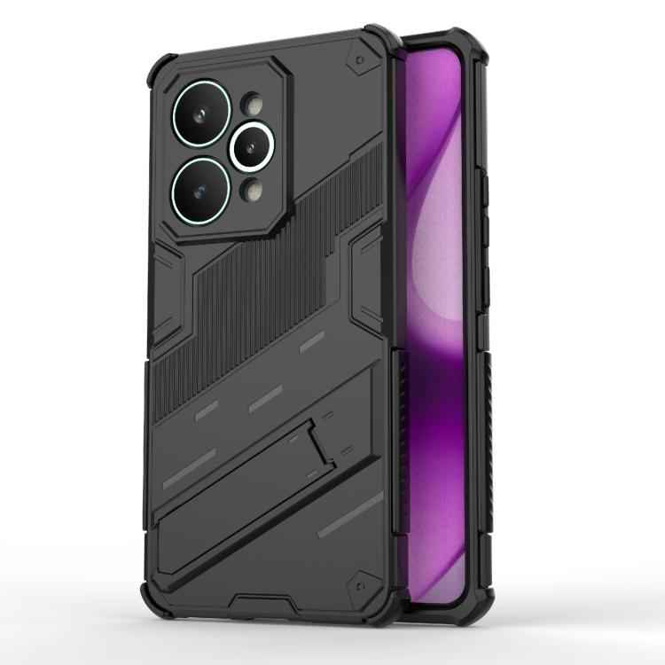 Punk Armor 2 in 1 PC + TPU Phone Case with Holder, For Realme 15 Pro 5G Global, For Realme 15 5G Global, For Realme 14 Pro+ 5G, For Realme 14 Pro 5G Global, For Realme 13 Pro 5G Global, For Realme C63 4G Global