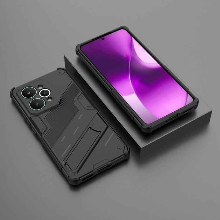 Punk Armor 2 in 1 PC + TPU Phone Case with Holder, For Realme 15 Pro 5G Global, For Realme 15 5G Global, For Realme 14 Pro+ 5G, For Realme 14 Pro 5G Global, For Realme 13 Pro 5G Global, For Realme C63 4G Global