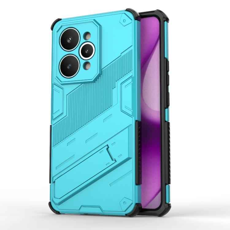 Punk Armor 2 in 1 PC + TPU Phone Case with Holder, For Realme 15 Pro 5G Global, For Realme 15 5G Global, For Realme 14 Pro+ 5G, For Realme 14 Pro 5G Global, For Realme 13 Pro 5G Global, For Realme C63 4G Global