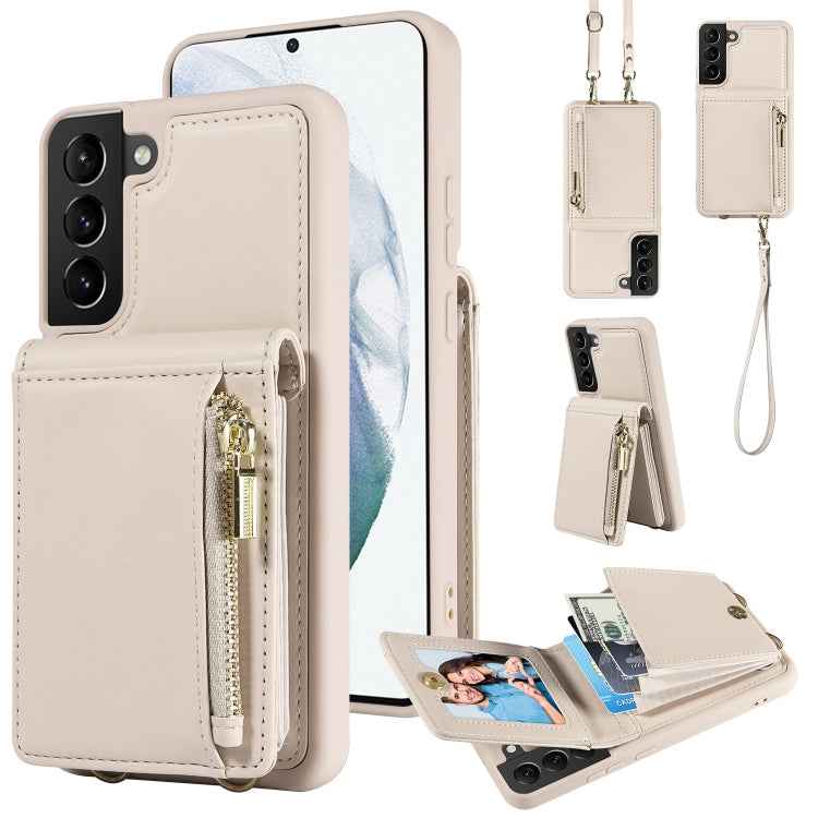 Crossbody Lanyard Zipper Wallet Leather Phone Case, For Samsung Galaxy S24 Ultra 5G, For Samsung Galaxy S23 FE 5G, For Samsung Galaxy S23 Ultra 5G, For Samsung Galaxy S23+ 5G, For Samsung Galaxy A13 4G / 5G, For Samsung Galaxy S22 Ultra 5G             ...