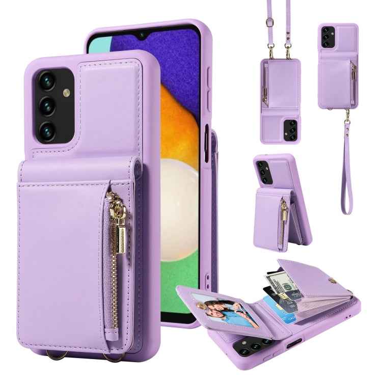 Crossbody Lanyard Zipper Wallet Leather Phone Case, For Samsung Galaxy S24 Ultra 5G, For Samsung Galaxy S23 FE 5G, For Samsung Galaxy S23 Ultra 5G, For Samsung Galaxy S23+ 5G, For Samsung Galaxy A13 4G / 5G, For Samsung Galaxy S22 Ultra 5G             ...