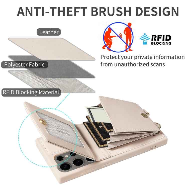 Crossbody Lanyard Zipper Wallet Leather Phone Case, For Samsung Galaxy S24 Ultra 5G, For Samsung Galaxy S23 FE 5G, For Samsung Galaxy S23 Ultra 5G, For Samsung Galaxy S23+ 5G, For Samsung Galaxy A13 4G / 5G, For Samsung Galaxy S22 Ultra 5G             ...