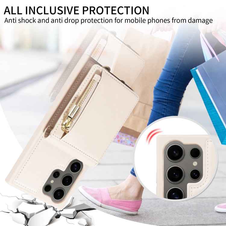 Crossbody Lanyard Zipper Wallet Leather Phone Case, For Samsung Galaxy S24 Ultra 5G, For Samsung Galaxy S23 FE 5G, For Samsung Galaxy S23 Ultra 5G, For Samsung Galaxy S23+ 5G, For Samsung Galaxy A13 4G / 5G, For Samsung Galaxy S22 Ultra 5G             ...