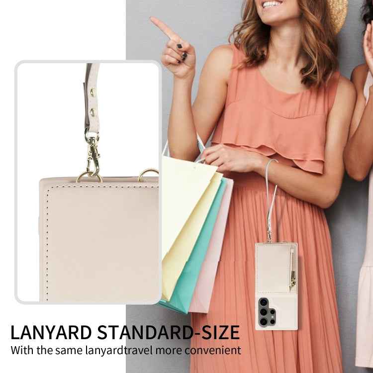 Crossbody Lanyard Zipper Wallet Leather Phone Case, For Samsung Galaxy S24 Ultra 5G, For Samsung Galaxy S23 FE 5G, For Samsung Galaxy S23 Ultra 5G, For Samsung Galaxy S23+ 5G, For Samsung Galaxy A13 4G / 5G, For Samsung Galaxy S22 Ultra 5G             ...