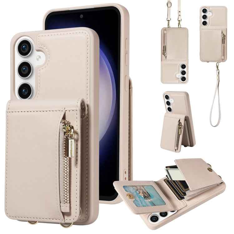 Crossbody Lanyard Zipper Wallet Leather Phone Case, For Samsung Galaxy S24 Ultra 5G, For Samsung Galaxy S23 FE 5G, For Samsung Galaxy S23 Ultra 5G, For Samsung Galaxy S23+ 5G, For Samsung Galaxy A13 4G / 5G, For Samsung Galaxy S22 Ultra 5G             ...