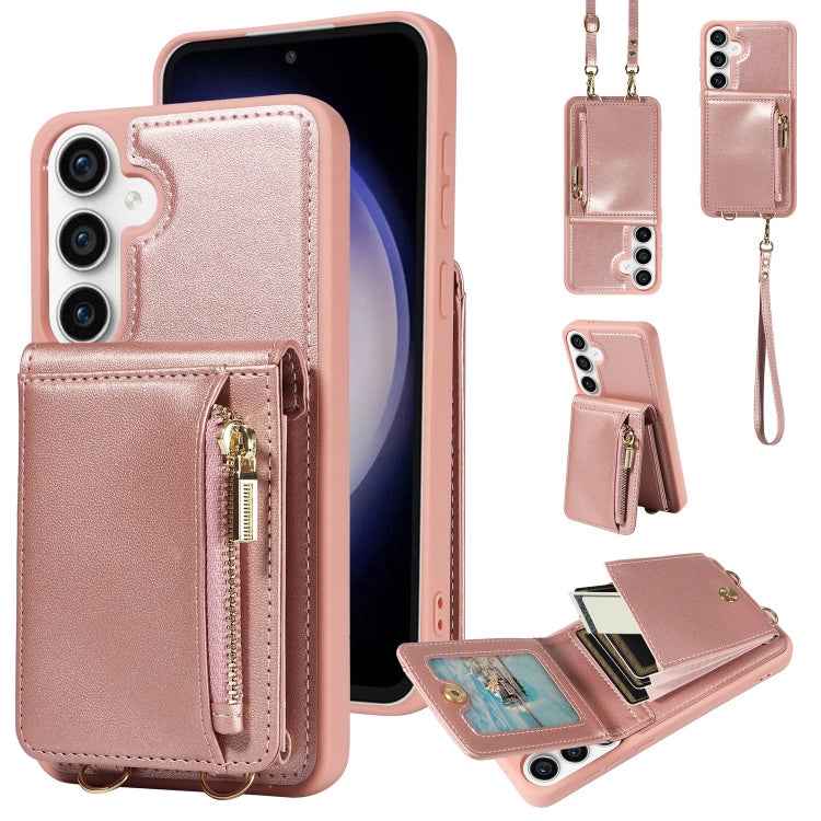 Crossbody Lanyard Zipper Wallet Leather Phone Case, For Samsung Galaxy S24 Ultra 5G, For Samsung Galaxy S23 FE 5G, For Samsung Galaxy S23 Ultra 5G, For Samsung Galaxy S23+ 5G, For Samsung Galaxy A13 4G / 5G, For Samsung Galaxy S22 Ultra 5G             ...