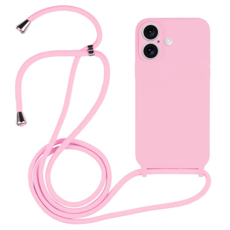 Crossbody Lanyard Liquid Silicone Case, For iPhone 17 Pro Max, For iPhone 17 Pro, For iPhone 17, For iPhone Air