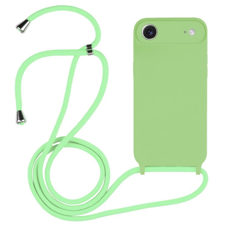 Crossbody Lanyard Liquid Silicone Case, For iPhone 17 Pro Max, For iPhone 17 Pro, For iPhone 17, For iPhone Air