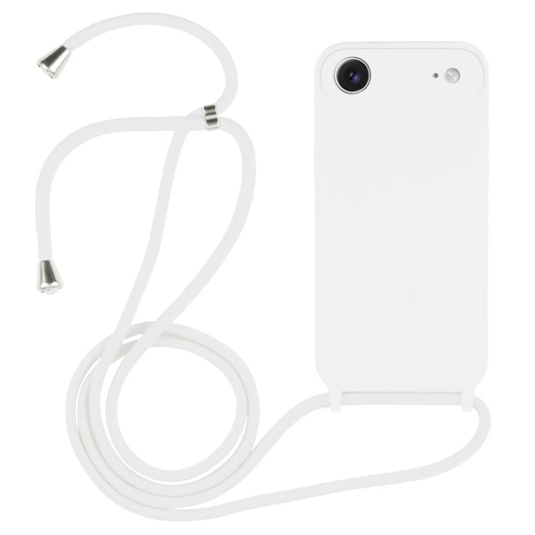 Crossbody Lanyard Liquid Silicone Case, For iPhone 17 Pro Max, For iPhone 17 Pro, For iPhone 17, For iPhone Air