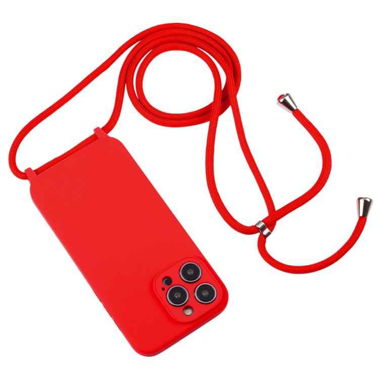 Crossbody Lanyard Liquid Silicone Case, For iPhone 17 Pro Max, For iPhone 17 Pro, For iPhone 17, For iPhone Air