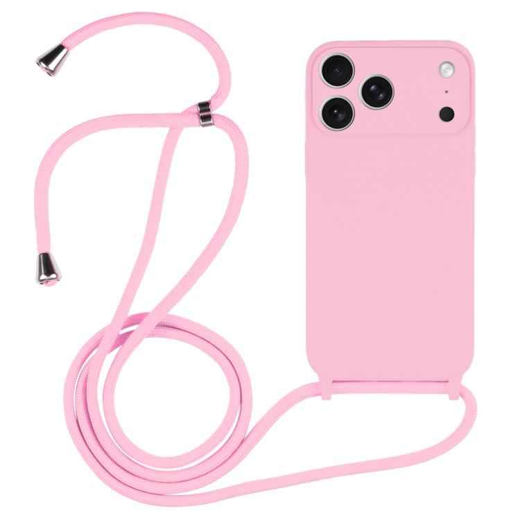 Crossbody Lanyard Liquid Silicone Case, For iPhone 17 Pro Max, For iPhone 17 Pro, For iPhone 17, For iPhone Air