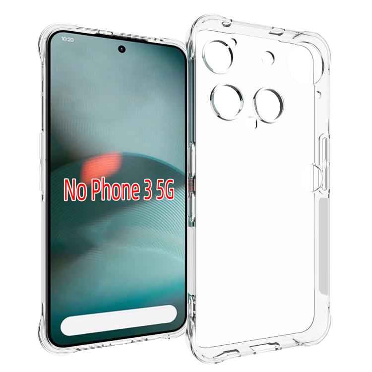 Shockproof Non-slip Thickening TPU Phone Case, For Nothing Phone 3, For Nothing CMF Phone 2 Pro, For Nothing Phone 3a, For Nothing Phone 3a Pro, For Nothing CMF Phone 1, For Nothing Phone 2a, For Nothing Phone 2