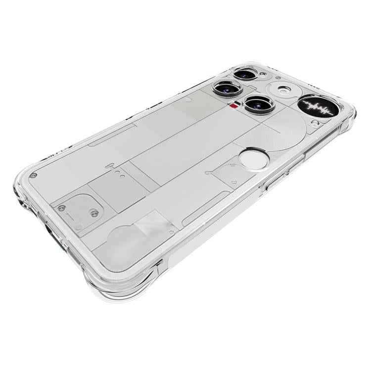 Shockproof Non-slip Thickening TPU Phone Case, For Nothing Phone 3, For Nothing CMF Phone 2 Pro, For Nothing Phone 3a, For Nothing Phone 3a Pro, For Nothing CMF Phone 1, For Nothing Phone 2a, For Nothing Phone 2