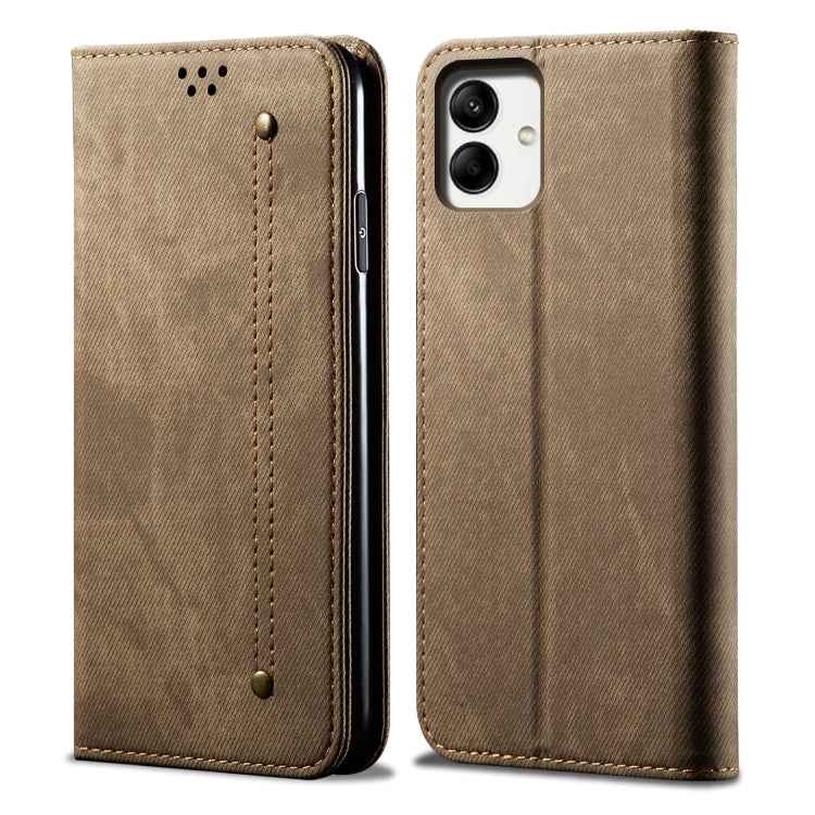 Denim Texture Casual Style Horizontal Flip Leather Case, For Samsung Galaxy M55 5G, For Samsung Galaxy M15 / F15 5G, For Samsung Galaxy A35 5G, For Samsung Galaxy A05, For Samsung Galaxy A05s, For Samsung Galaxy F34 5G, For Samsung Galaxy M34 5G       ...