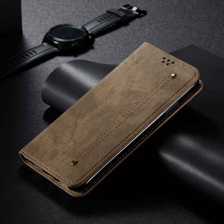 Denim Texture Casual Style Horizontal Flip Leather Case, For Samsung Galaxy M55 5G, For Samsung Galaxy M15 / F15 5G, For Samsung Galaxy A35 5G, For Samsung Galaxy A05, For Samsung Galaxy A05s, For Samsung Galaxy F34 5G, For Samsung Galaxy M34 5G       ...