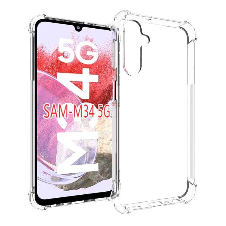 Shockproof Non-slip Thickening TPU Phone Case, For Samsung Galaxy S24 FE 5G, For Samsung Galaxy XCover7 Pro, For Samsung Galaxy M55 5G, For Samsung Galaxy M15 / F15 5G, For Samsung Galaxy Xcover 7, For Samsung Galaxy A55 5G, For Samsung Galaxy A35 5G  ...