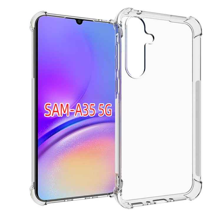 Shockproof Non-slip Thickening TPU Phone Case, For Samsung Galaxy S24 FE 5G, For Samsung Galaxy XCover7 Pro, For Samsung Galaxy M55 5G, For Samsung Galaxy M15 / F15 5G, For Samsung Galaxy Xcover 7, For Samsung Galaxy A55 5G, For Samsung Galaxy A35 5G  ...