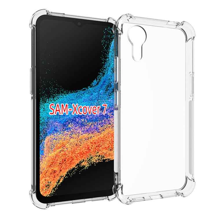 Shockproof Non-slip Thickening TPU Phone Case, For Samsung Galaxy S24 FE 5G, For Samsung Galaxy XCover7 Pro, For Samsung Galaxy M55 5G, For Samsung Galaxy M15 / F15 5G, For Samsung Galaxy Xcover 7, For Samsung Galaxy A55 5G, For Samsung Galaxy A35 5G  ...