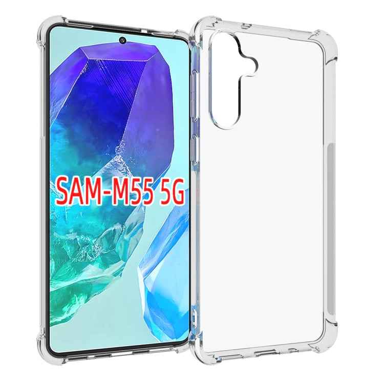 Shockproof Non-slip Thickening TPU Phone Case, For Samsung Galaxy S24 FE 5G, For Samsung Galaxy XCover7 Pro, For Samsung Galaxy M55 5G, For Samsung Galaxy M15 / F15 5G, For Samsung Galaxy Xcover 7, For Samsung Galaxy A55 5G, For Samsung Galaxy A35 5G  ...