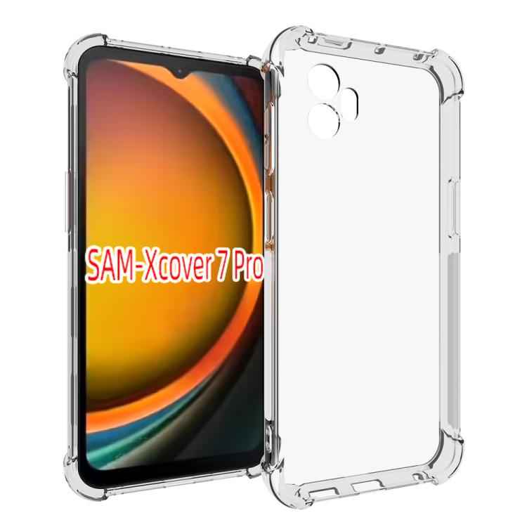 Shockproof Non-slip Thickening TPU Phone Case, For Samsung Galaxy S24 FE 5G, For Samsung Galaxy XCover7 Pro, For Samsung Galaxy M55 5G, For Samsung Galaxy M15 / F15 5G, For Samsung Galaxy Xcover 7, For Samsung Galaxy A55 5G, For Samsung Galaxy A35 5G  ...