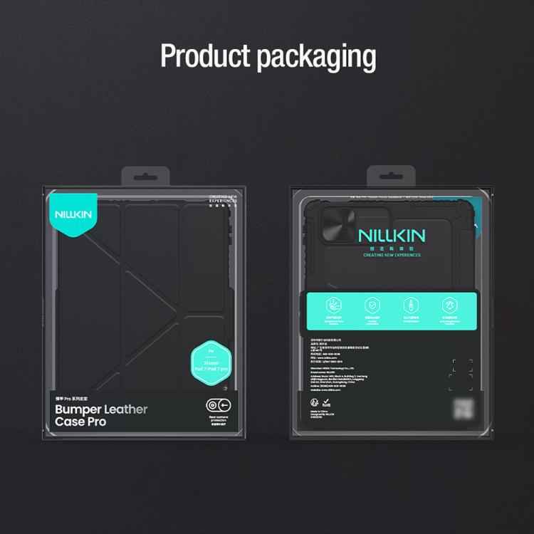 NILLKIN Bumper Pro Camshield Tablet Leather Case, For Xiaomi Pad 7 / Pad 7 Pro, For Xiaomi Pad 6 / Pad 6 Pro
