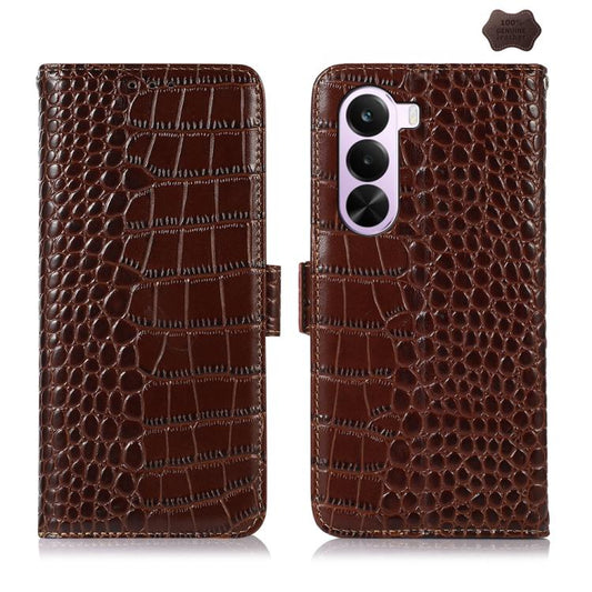 Crocodile Top Layer Cowhide Leather Phone Case, For OnePlus Nord CE6 Lite 5G Global, For OnePlus Ace 6 Ultra, For OnePlus 15T, For OnePlus Turbo 6V / Turbo 6, For OnePlus 15R/Ace 6 5G/Ace 6T 5G, For OnePlus 15, For OnePlus Nord 5 / Ace 5 Ultra         ...