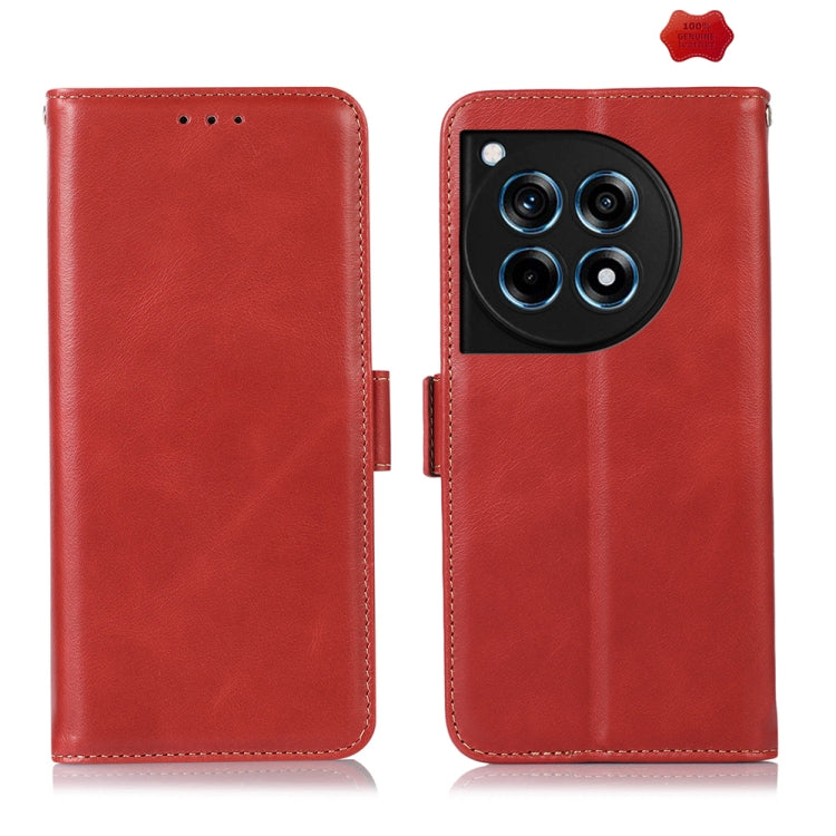 Magnetic Crazy Horse Texture Genuine Leather RFID Phone Case, For OnePlus Nord CE4 5G Global, For OnePlus Ace 3 / 12R, For OnePlus Ace 2 Pro, For OnePlus Nord CE3 5G, For OnePlus Nord 3 / Ace 2V