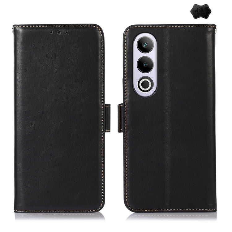Magnetic Crazy Horse Texture Genuine Leather RFID Phone Case, For OnePlus Nord CE4 5G Global, For OnePlus Ace 3 / 12R, For OnePlus Ace 2 Pro, For OnePlus Nord CE3 5G, For OnePlus Nord 3 / Ace 2V
