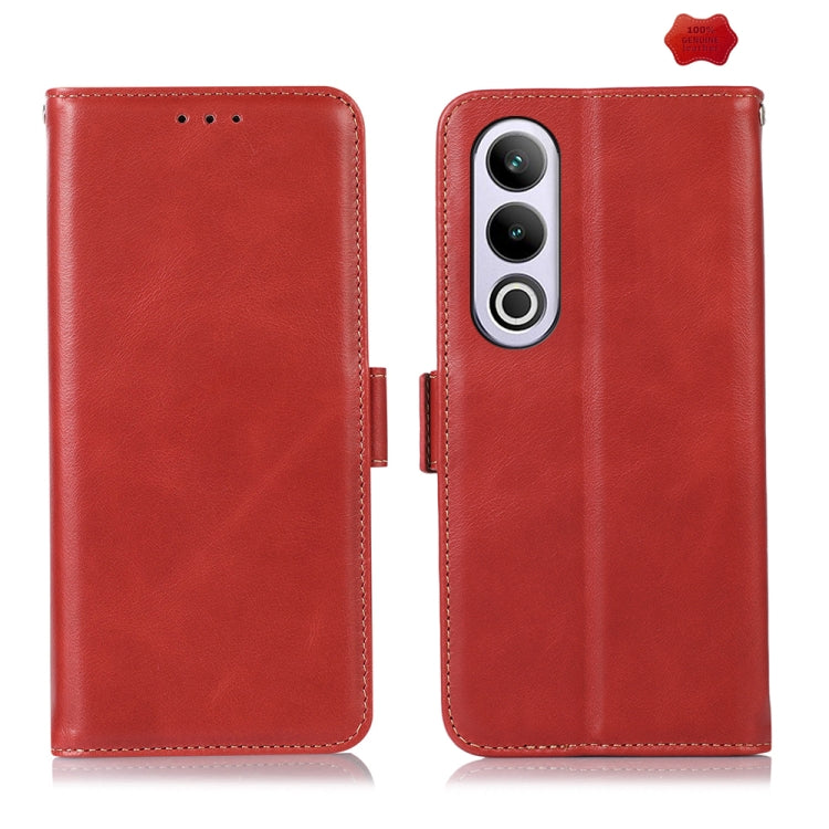 Magnetic Crazy Horse Texture Genuine Leather RFID Phone Case, For OnePlus Nord CE4 5G Global, For OnePlus Ace 3 / 12R, For OnePlus Ace 2 Pro, For OnePlus Nord CE3 5G, For OnePlus Nord 3 / Ace 2V