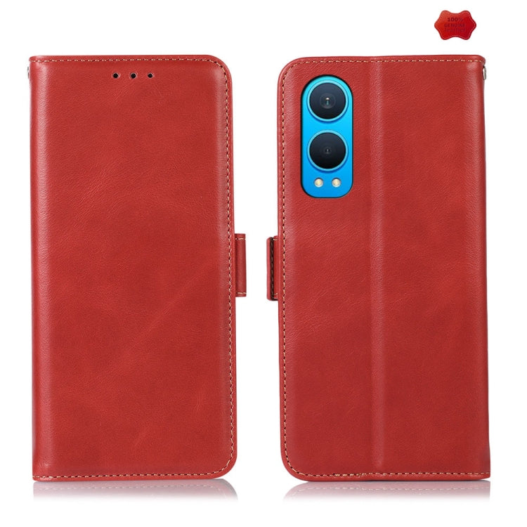 Magnetic Crazy Horse Texture Genuine Leather RFID Phone Case, For OnePlus Nord CE6 Lite 5G Global, For OnePlus Ace 6 Ultra, For OnePlus 15T, For OnePlus Turbo 6V / Turbo 6, For OnePlus 15R/Ace 6 5G/Ace 6T 5G, For OnePlus 15                             ...