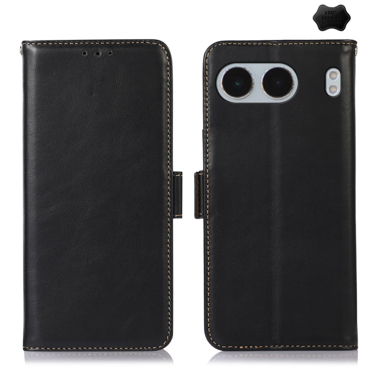 Magnetic Crazy Horse Texture Genuine Leather RFID Phone Case, For OnePlus Nord CE6 Lite 5G Global, For OnePlus Ace 6 Ultra, For OnePlus 15T, For OnePlus Turbo 6V / Turbo 6, For OnePlus 15R/Ace 6 5G/Ace 6T 5G, For OnePlus 15                             ...